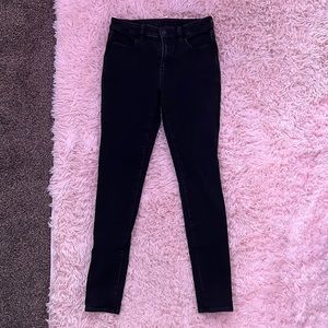 American Eagle, Black jeans, Size 8 long
